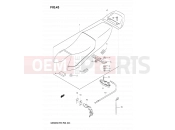 SUZUKI GS500 / GS500F K4 (2004) (P03,P28,P33) 43 - SEAT