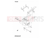 SUZUKI GS500 / GS500F K4 (2004) (P03,P28,P33) 49A - REAR SWINGING ARM (MODEL K4/K5/K6)