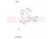 SUZUKI GS500 / GS500F K4 (2004) (P03,P28,P33) 37 - HEADLAMP HOUSING (WITHOUT COWLING)