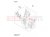 SUZUKI GS500 / GS500F K4 (2004) (P03,P28,P33) 47A - FRONT CALIPER (MODEL K4/K5/K6)