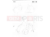 SUZUKI GS500E D (1983) 6 - CRANKCASE LH COVER