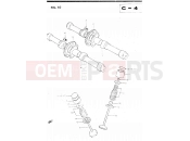 SUZUKI GS500E D (1983) 10 - CAM SHAFT - VALVE
