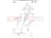 SUZUKI GS500E D (1983) 45 - STEERING STEM