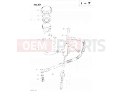 SUZUKI GS500E D (1983) 60 - REAR MASTER CYLINDER