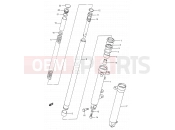 SUZUKI GS500E K (1989) (E28) 42 - FRONT DAMPER