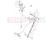 SUZUKI GS500E K (1989) (E28) 51 - REAR MASTER CYLINDER
