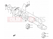 SUZUKI GS500E N (1992) (E28) 8 - CRANKSHAFT BALANCER