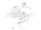 SUZUKI GS500E N (1992) (E28) 9 - STARTER CLUTCH