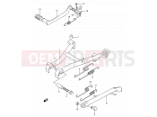 SUZUKI GS500E N (1992) (E28) 30 - STAND - REAR BRAKE