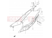 SUZUKI GS500E N (1992) (E28) 34A - FRAME COVER (MODEL N)