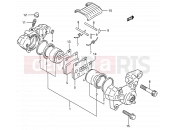 SUZUKI GS500E N (1992) (E28) 50 - REAR CALIPER (MODEL K/L/M/N)