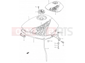 SUZUKI GS500E P (1993) (E28) 32B - FUEL TANK (MODEL N/P)