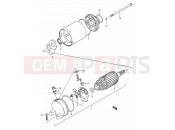 SUZUKI GS500E P (1993) (E28) 18 - STARTING MOTOR