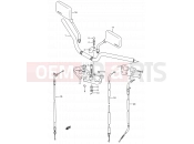 SUZUKI GS500E P (1993) (E28) 37B - HANDLEBAR (MODEL P/R/S/T)