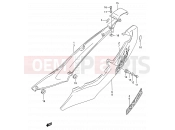 SUZUKI GS500E T (1996) (E28) 34C - FRAME COVER (MODEL R/S/T)