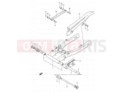 SUZUKI GS500E T (1996) (E28) 47 - REAR SWINGING ARM