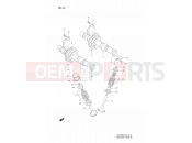 SUZUKI GS500E X (1999) 10 - CAM SHAFT - VALVE
