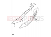 SUZUKI GS500EU X (1999) 35B - FRAME COVER (MODEL X)