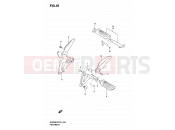 SUZUKI GS500FU K4 (2004) 35 - FOOTREST