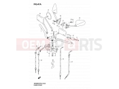 SUZUKI GS500FU K4 (2004) 41A - HANDLEBAR (MODEL K4/K5/K6)