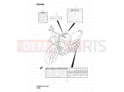 SUZUKI GS500FU K4 (2004) 44A - LABEL (MODEL K4/K5/K6)