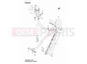 SUZUKI GS500FU K4 (2004) 55A - REAR MASTER CYLINDER (MODEL K4/K5/K6)