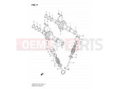 SUZUKI GS500H / GS500FH K7 (2007) (P03,P28,P33,P95) 11 - CAMSHAFT - VALVE
