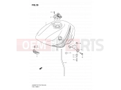 SUZUKI GS500H / GS500FH K7 (2007) (P03,P28,P33,P95) 39 - FUEL TANK (MODEL K7)
