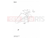 SUZUKI GS500H / GS500FH K7 (2007) (P03,P28,P33,P95) 44 - FRONT FENDER (MODEL K7/K8/K9)