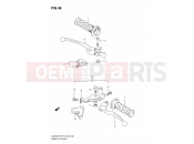 SUZUKI GS500H / GS500FH K7 (2007) (P03,P28,P33,P95) 46 - HANDLE LEVER (MODEL K7/K8/K9)
