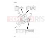 SUZUKI GS500H / GS500FH K7 (2007) (P03,P28,P33,P95) 52 - LABEL