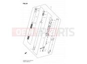 SUZUKI GS500H / GS500FH K7 (2007) (P03,P28,P33,P95) 54 - FRONT DAMPER