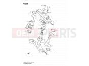 SUZUKI GS500H / GS500FH K7 (2007) (P03,P28,P33,P95) 55 - STEERING STEM (GS500H)