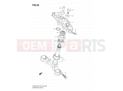 SUZUKI GS500H / GS500FH K7 (2007) (P03,P28,P33,P95) 56 - STEERING STEM (GS500FH)