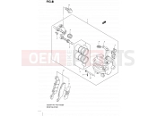 SUZUKI GS500H / GS500FH K7 (2007) (P03,P28,P33,P95) 58 - FRONT CALIPER