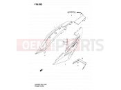 SUZUKI GS500HU K3 (2003) 38E - FRAME COVER (GS500K6/UK6)