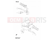 SUZUKI GS500HU K3 (2003) 42 - HANDLE LEVER