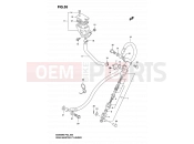SUZUKI GS500HU K3 (2003) 55 - REAR MASTER CYLINDER (MODEL K3)
