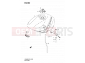 SUZUKI GS500U K5 (2005) 36B - FUEL TANK (MODEL K5)