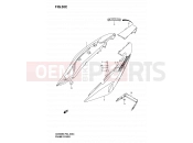 SUZUKI GS500U K5 (2005) 38C - FRAME COVER (GS500K5/UK5)