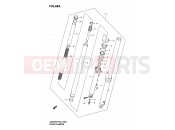 SUZUKI GS500U K5 (2005) 46A - FRONT DAMPER (MODEL K4/K5/K6)