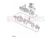 SUZUKI GS550 X (1999) 7 - CRANKSHAFT