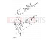 SUZUKI GS550 X (1999) 17 - STARTING MOTOR