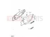 SUZUKI GS550 X (1999) 45 - FRAME COVER