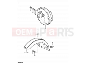 SUZUKI GS550 X (1999) 48 - HEADLAMP HOUSING - FRONT FENDER