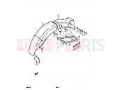 SUZUKI GS550D T (1996) 66 - REAR FENDER
