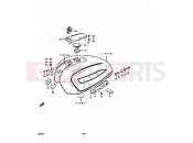 SUZUKI GS550E T (1996) 43 - FUEL TANK