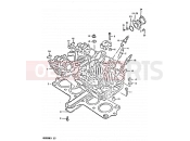 SUZUKI GS550E X (1999) 2 - CYLINDER HEAD