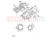 SUZUKI GS550E X (1999) 5 - CRANKCASE COVER