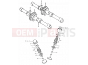 SUZUKI GS550L T (1996) 9 - CAM SHAFT - VALVE
